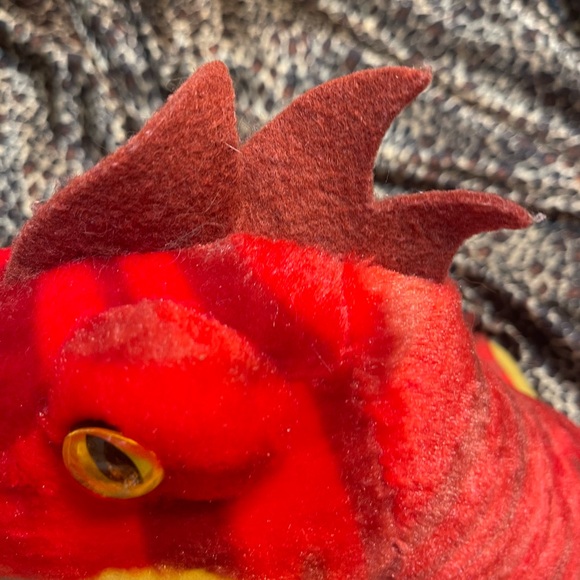 Build-A-Bear Red Raptor Stuffed Animal - Picture 16 of 16